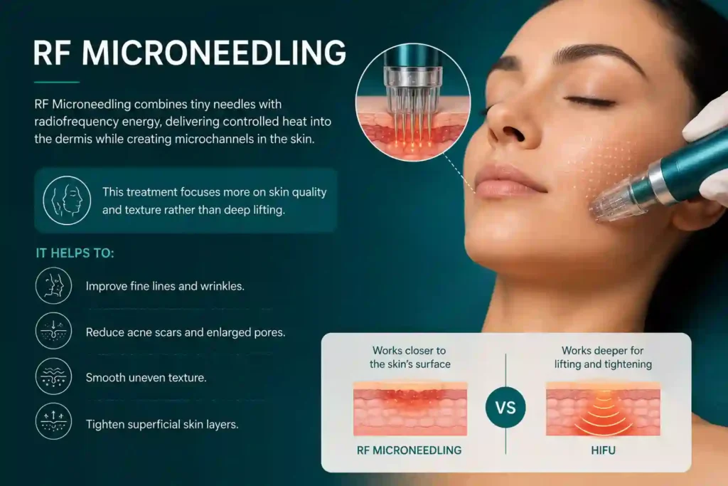 What Does RF Microneedling Do That HIFU Alone Cannot Hadleigh