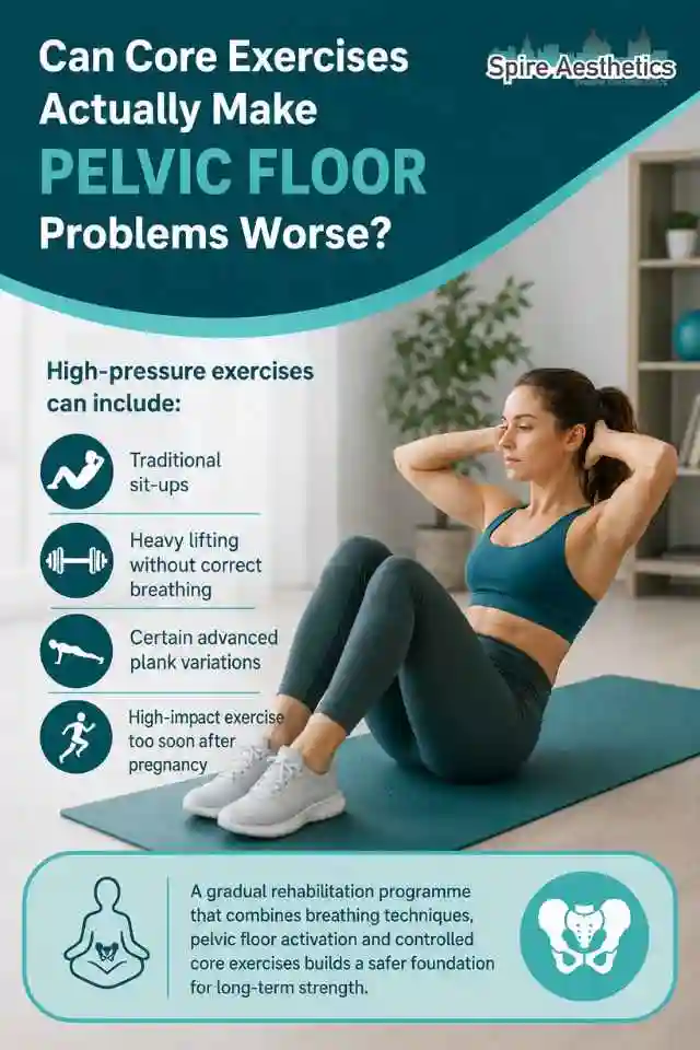 Can Strengthening Your Core Alone Actually Make Pelvic Floor Problems Worse Hadleigh?